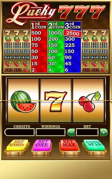 Lucky 777 Slot Machine - FREE screenshot 1