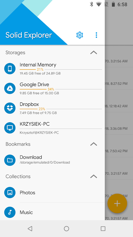 Solid Explorer File Manager Mod screenshot 2