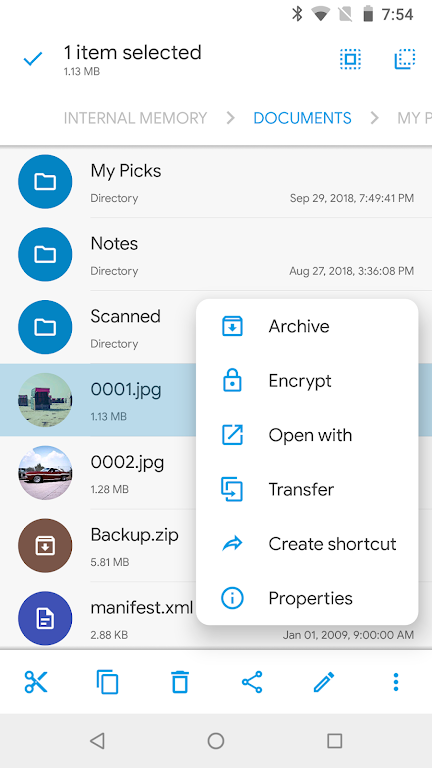 Solid Explorer File Manager Mod screenshot 1