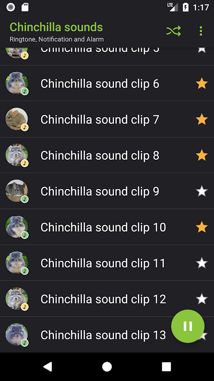 Chinchilla sounds screenshot 3