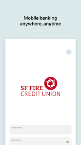 SF Fire CU Mobile Banking screenshot 1