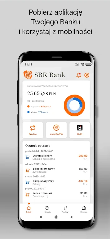 SBR Bank screenshot 1