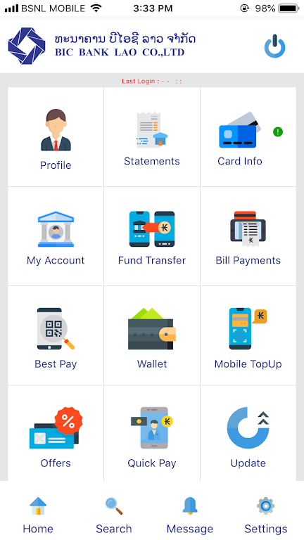 BIC Bank screenshot 2