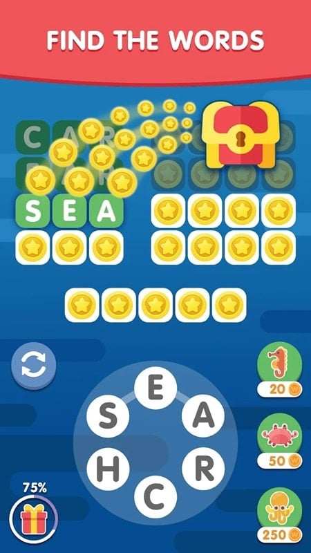 Word Search Sea screenshot 4