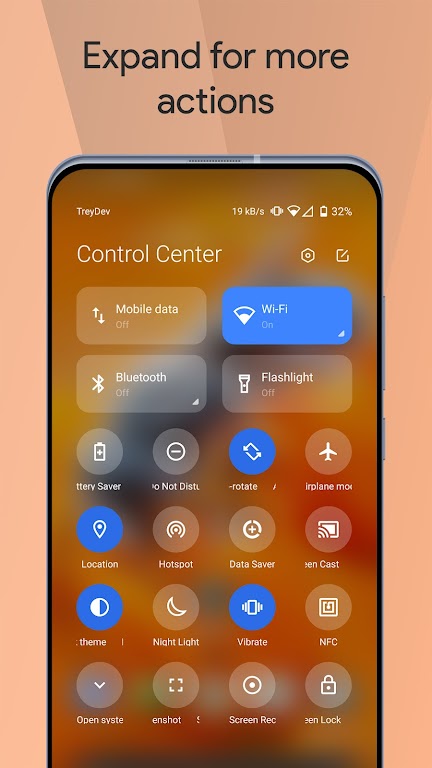 Mi Control Center Mod screenshot 4