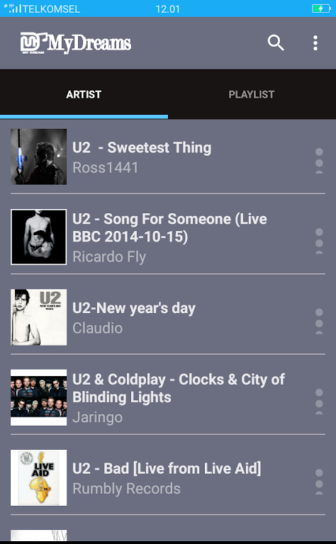 U2 Greatest Hits Songs screenshot 1