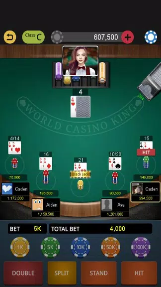 World Blackjack King screenshot 1