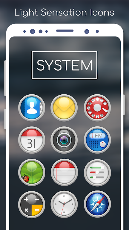 Light Sensation – Icon Pack Mod screenshot 1