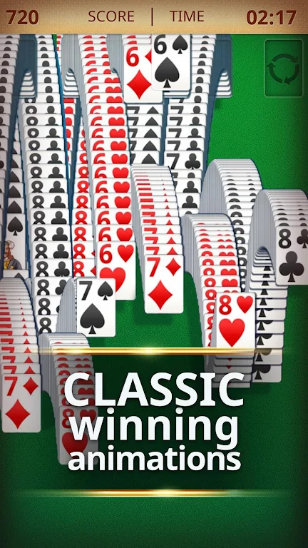 Basic Solitaire Classic Game screenshot 2