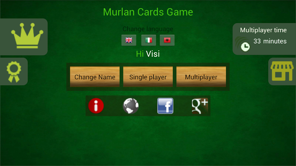 Murlan screenshot 1