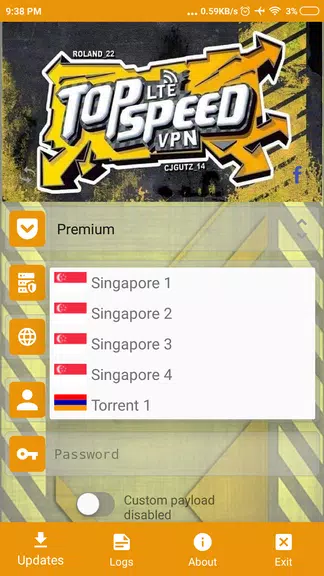 TOPSpeed VPN Official screenshot 1