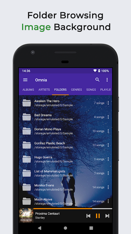Omnia Music Player Mod screenshot 4