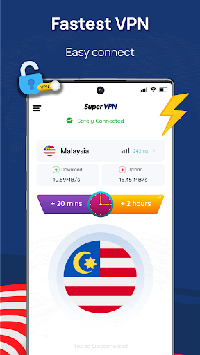 Malaysia VPN - Get Malaysia IP screenshot 1