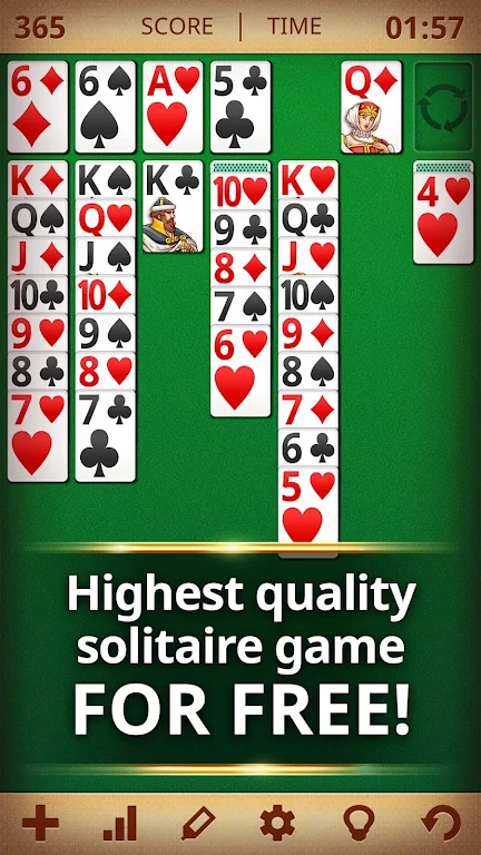 Basic Solitaire Classic Game screenshot 3