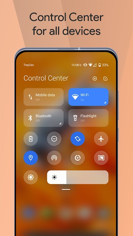 Mi Control Center Mod screenshot 1