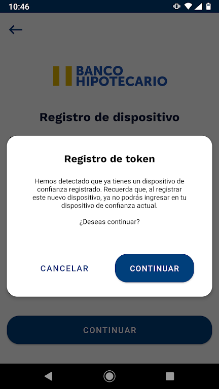 Banca Móvil BH screenshot 3