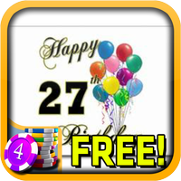 3D Happy 27th Birthday Slots - APK