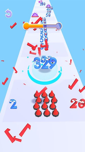 Number Master: Merge & Run Mod screenshot 1