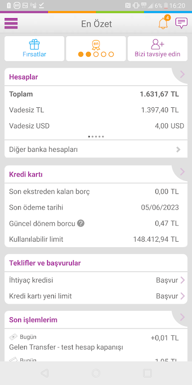 Enpara.com Cep Şubesi screenshot 2