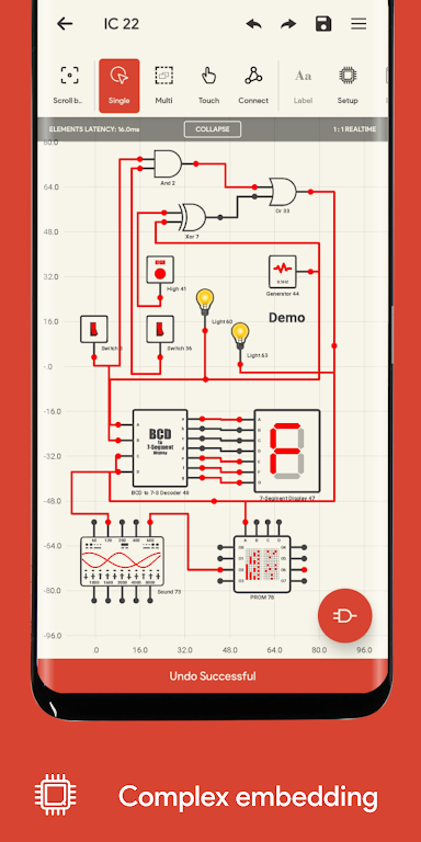 Logic Circuit Simulator Pro Mod screenshot 2