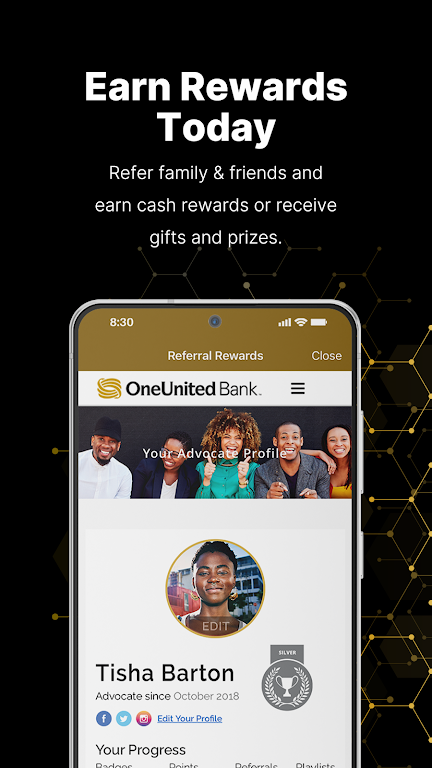 OneUnited Bank Mobile Banking screenshot 3