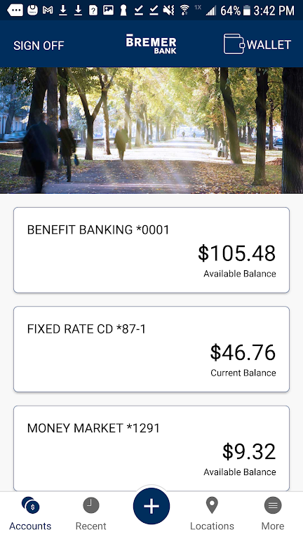 Bremer Bank Mobile screenshot 2