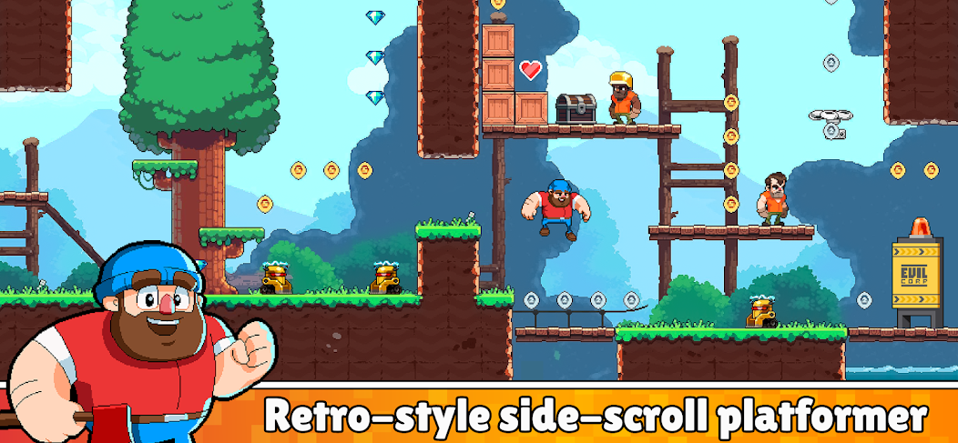 Timberman The Big Adventure Mod screenshot 3