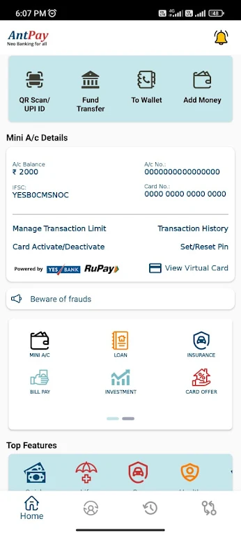 AntPay: Neobank for all screenshot 1