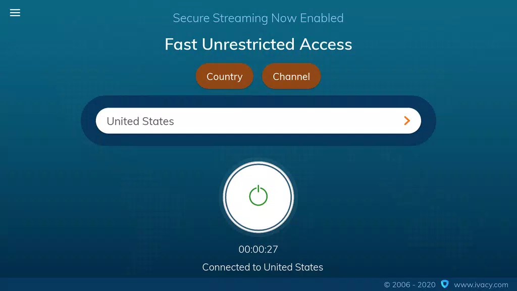 Ivacy VPN - Fast TV VPN Secure screenshot 1