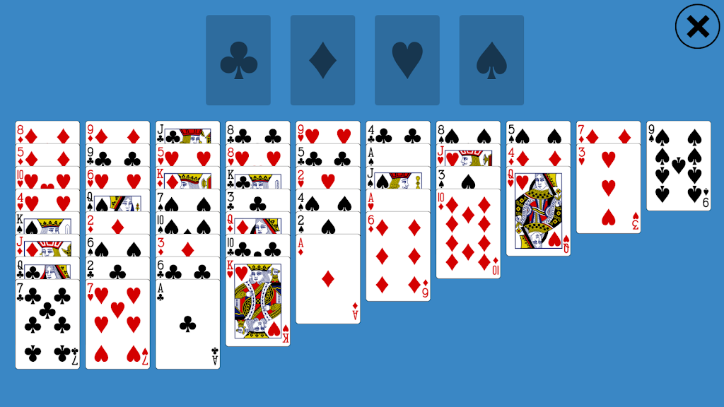 Classic Simple Simon Solitaire screenshot 1