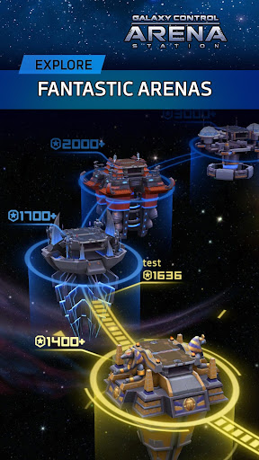 Arena: Galaxy Control online PvP battles screenshot 1