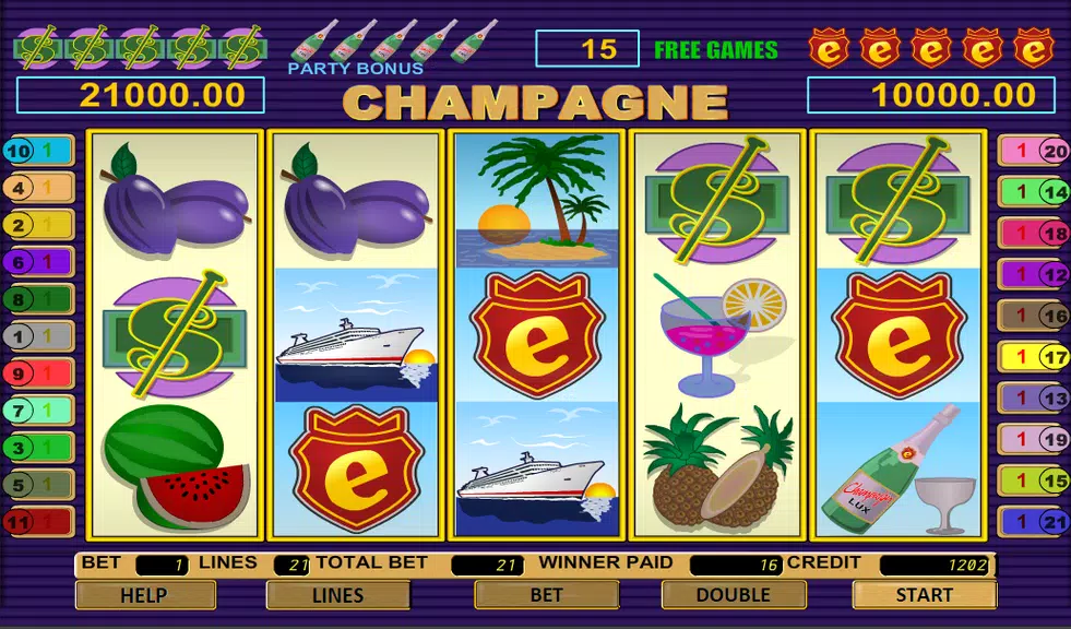 Champagne Slot screenshot 4