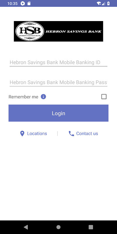 Hebron Savings Bank Mobile screenshot 1