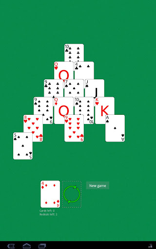 Solitaire Pyramid HD screenshot 2