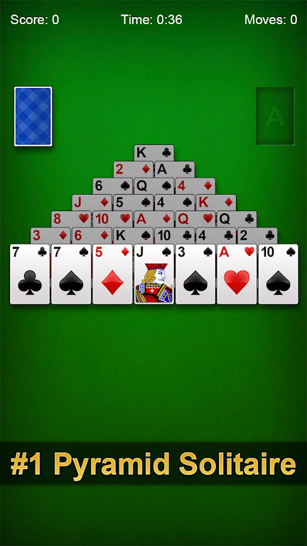 Solitaire Pyramid - Card Games screenshot 1