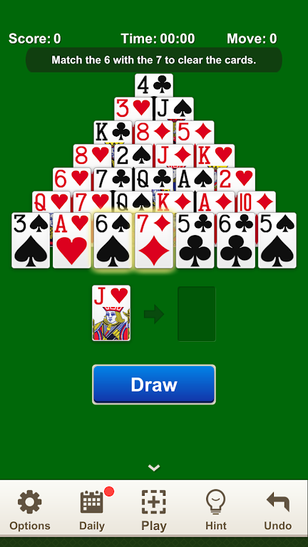 Solitaire Pyramid - Card Games screenshot 2