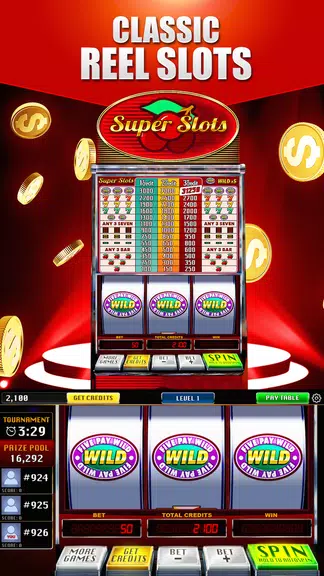 Real Vegas Slots Casino Games screenshot 1