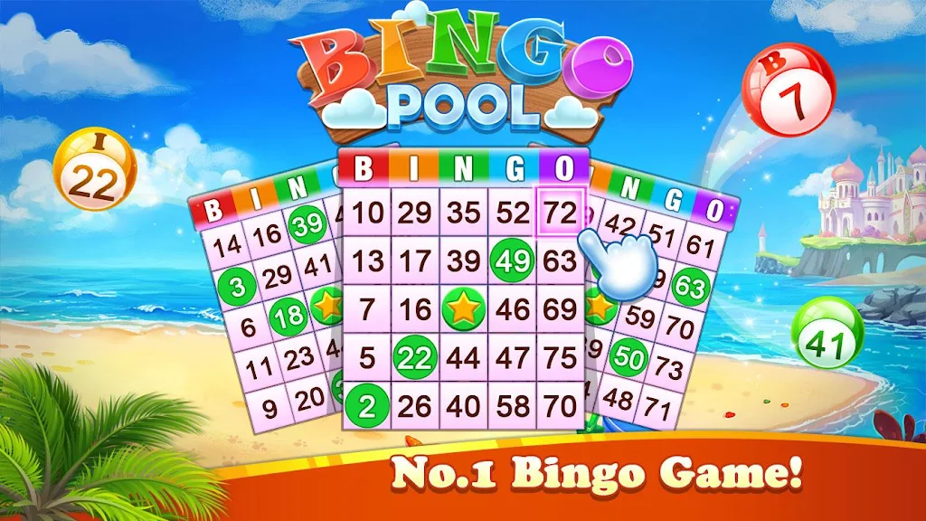 Bingo Pool - Free Bingo Games Offline,No WiFi Game screenshot 2