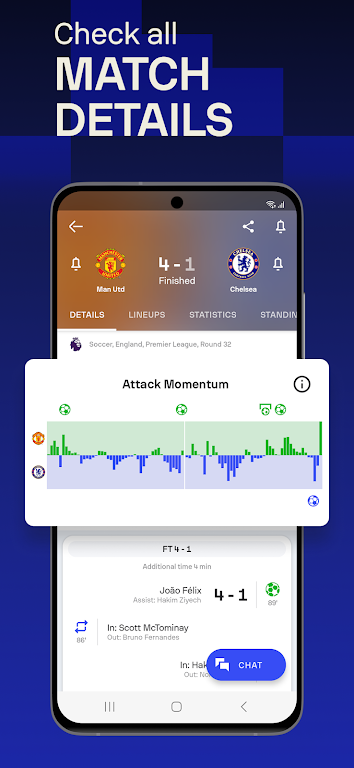 Sofascore – Sports Live Scores Mod screenshot 1