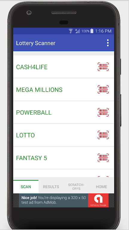 Lottery Ticket Scanner - North Carolina Checker screenshot 1