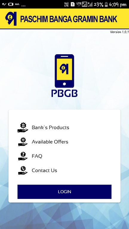 PBGB mBanking screenshot 2