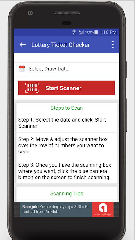 Lottery Ticket Scanner - North Carolina Checker screenshot 2