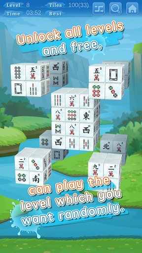 Stacker Mahjong 3D screenshot 2