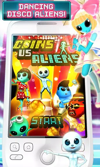 Coins Vs Aliens screenshot 1