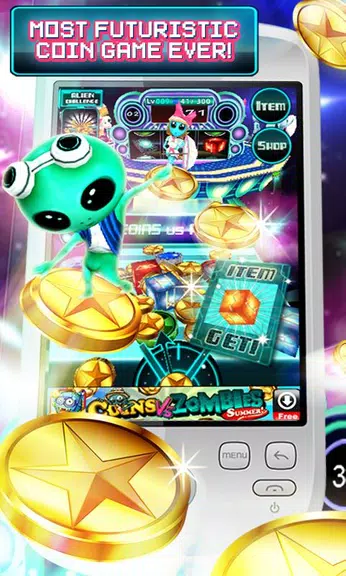 Coins Vs Aliens screenshot 2