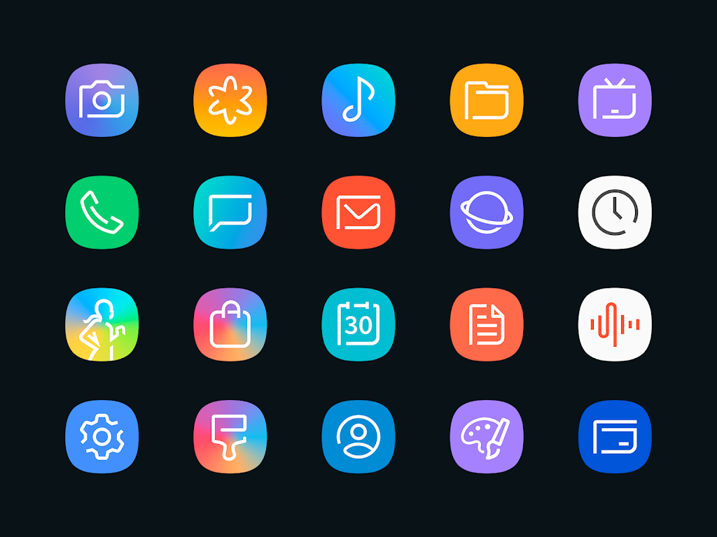 Delux – Icon Pack Mod screenshot 2