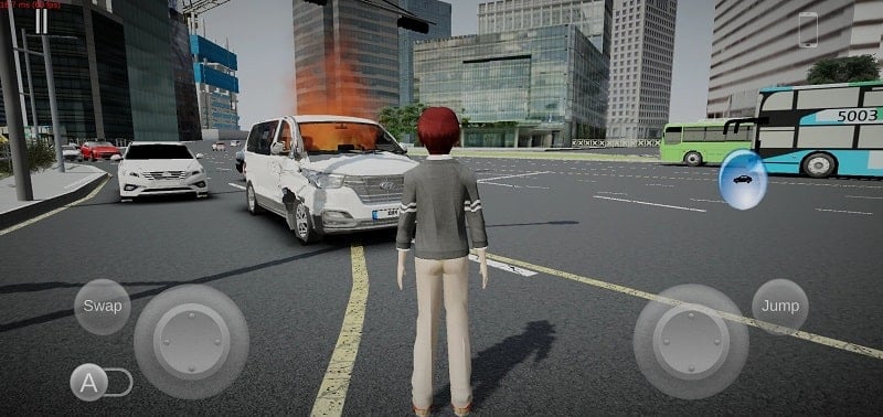 3D Driving Game Project:Seoul screenshot 4