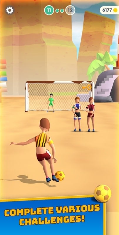 Flick Goal screenshot 1