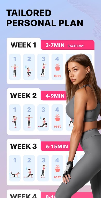 Workout for Women – Female Fitness Mod screenshot 2