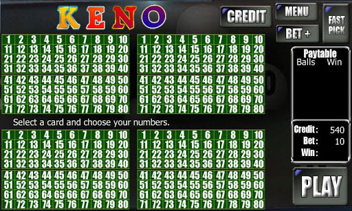 Keno Game Free screenshot 4